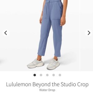 Lululemon Beyond the Studio Crop